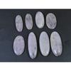 292Cts. Natural Pink Kunzite Oval Cabochon Gemstone 8Pcs Lot C-1155