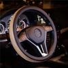 Car Steering Wheel Cover Daisy Flowers Anti Slip Sweat Absorbing Universal 38cm Diamond Crystal Woman Styling Car Interior