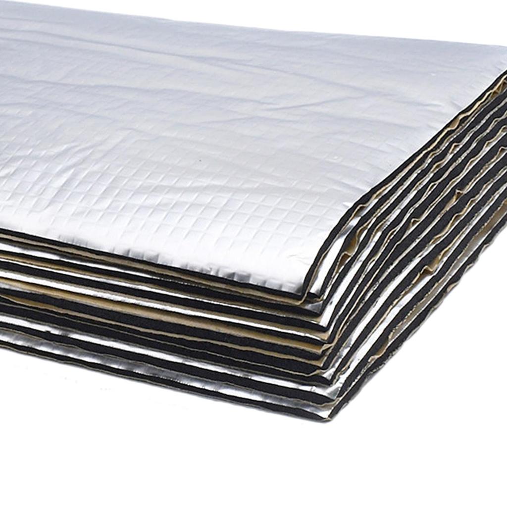 10 sztuk Mata Dźwiękoizolacyjna Termoizolacyjna 25x18 cm Pianka Izolacyjna Podkładki do Ciężarówki