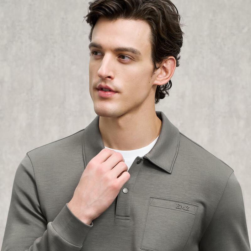 EMZ Erdos Men's Modal Blend Polo Neck Sweatshirt