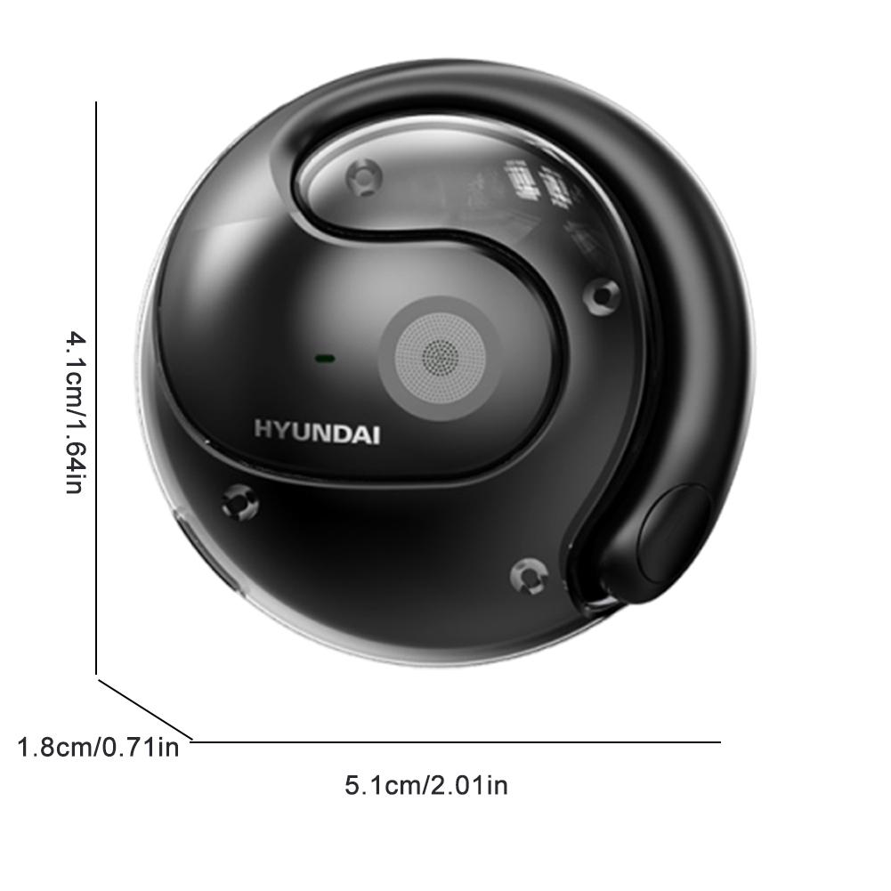 Language Translator Headphones Bluetooth-Compatible 5.4 Ear Hanging Headphone Wireless Open-Ear Headphones for Professionals