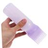 3pcs Hair Dye Applicator Bottle with Comb for Precise Root Coverage and Easy Home or Salon Coloring