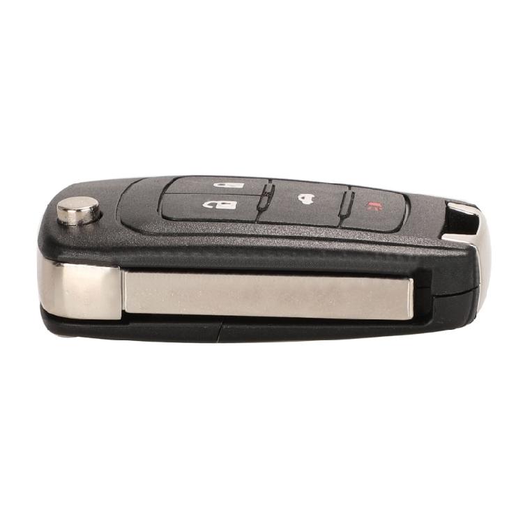 Vehicle Key Fob Foldable Case Folding Car Key Case Shell Replacement Enhances Durability for Round Emblems Car Keys