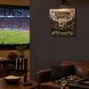 DIY Pearl Painting Football Stadium Kit, Soccer Ball Art Craft Kit for All Skill Levels Nights 3D Beginners Fans Gift Relaxing Activity