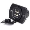 4,2 A Universal Auto Motorrad Ladegerät Dual USB 2 Ports Steckdose Panel Telefon Power Adapter Outlet 12-24 V LED Licht Wasserdicht Auto