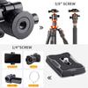K&F CONCEPT BH-28L Ballhead Tripod Mount Adapter 28mm Large Ball Head Adapter with Quick Release