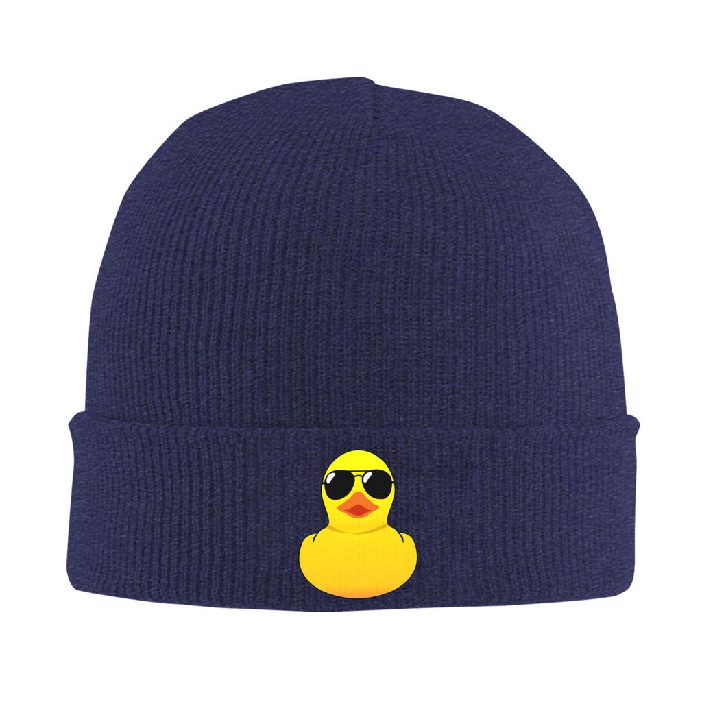 Cool Rubber Duck Warm Knitted Cap Winter Knit Bonnet Hat Skullies Beanies Hip Hop Caps for Unisex