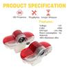 BGH1 2026 Hot For VOLKSWAGEN VW LED Car Door Interior Decoration Light Bulbs Accessories For VW Caddy MK3 Bora Lavida Golf 3 4 MK3 Be GE9