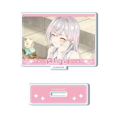 Das Mädchen von nebenan, das manchmal flüstert, Mini Acrylständer Alya F Alya-san, Russisch, AMAN-R002-m06