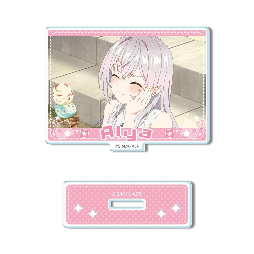 The Girl Next Door Who Sometimes Whispers In Mini Acrylic Stand Alya F Alya-san, Russian, AMAN-R002-m06