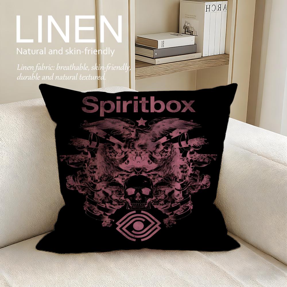 Music Spiritbox Cushion Cover Pillowcase Set Pcs x x Breathable Washable Sofa Cushion Cover