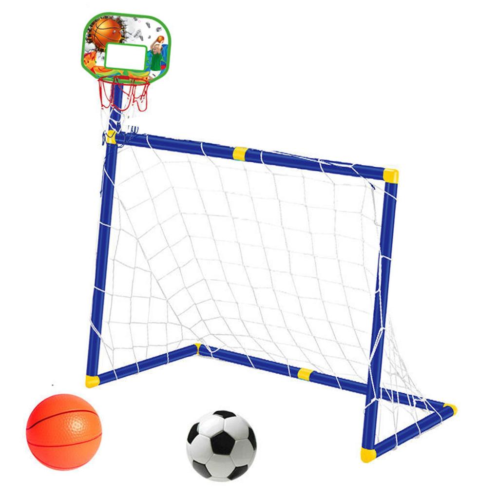 for Kids: Basketball Hoop And Soccer Goal Combo