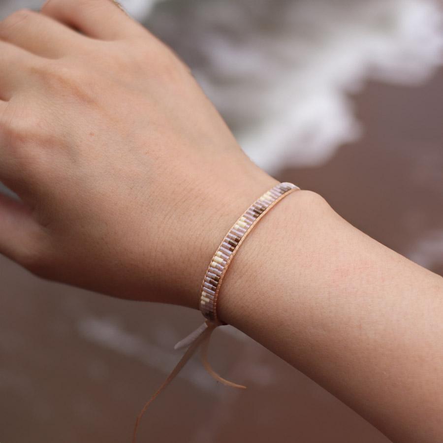 Ethnic Bohemia String Bracelet Women Handmade Adjustable Seed Beads Braclet Beach Surfer Casual Jewelry Ethnic String Braslet