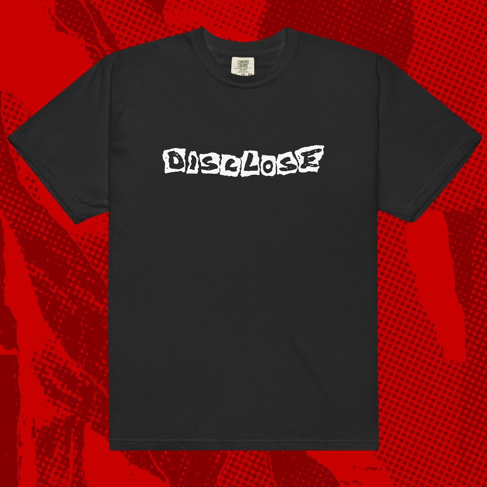 Disclose Logo Shirt | Hardcore Punk Crust Gloom Totalitar Discharge GISM 4XL