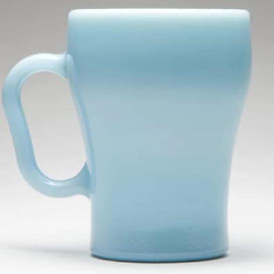 Soda Turquoise Blue Fire-King Mug,