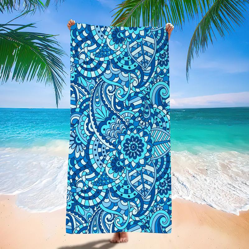 Fashion Lips High Heel Print Beach Towel Microfiber Quick Dry Bath Towel Sand Free Swimming Pool Travel Blanket