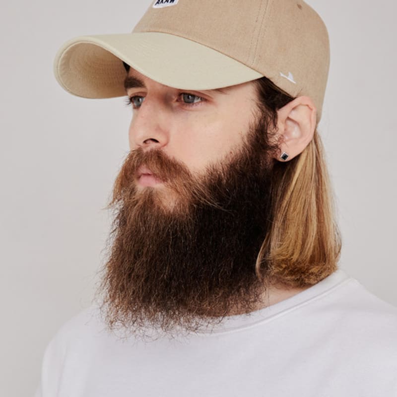 

AKAW Akau Overfit Two-Tone Ball Cap Light Brown PALE BROWN