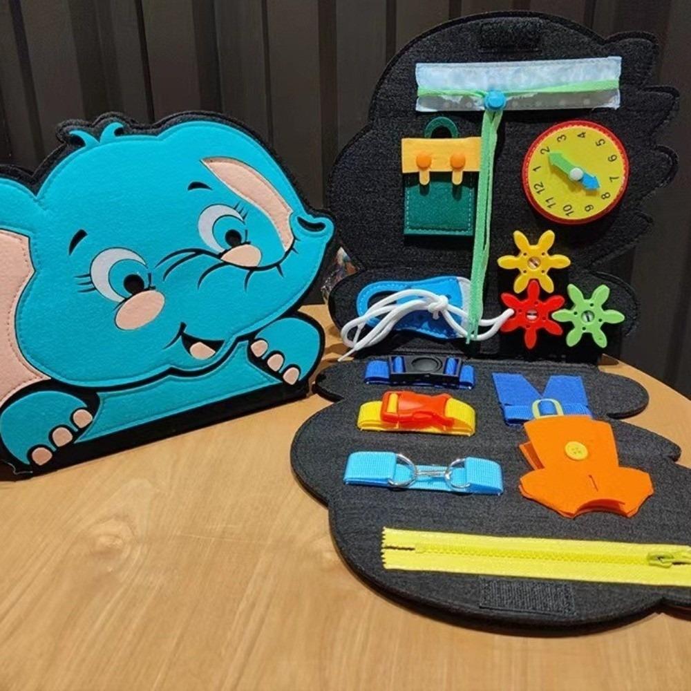 Hand Exercise Kids Montessori Toy Dressing Board Sensory Toy Early Education Toy  Gift for Kids