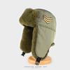 Pilot Hat Men's and Women's Winter Thickened Warm Ear Protection Cotton Hat Outdoor Cycling Cold Snow Hat