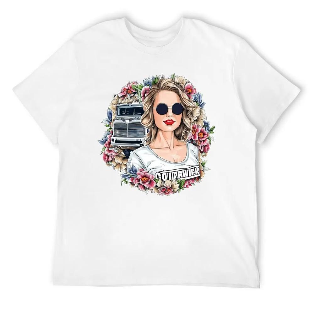 Mother's Day Amazingly Beautiful Truck Driver Mom WOmen's Top Tee Hot Sale T-shirt Fresh Campaign  Sarcastic Leisure USA Size