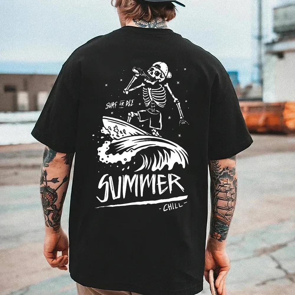 

Топ в стиле ретро-американец 2024 года, удобная мужская футболка, элементы Rose Skull, мужской топ в стиле панк XXXXXL небесно-голубой