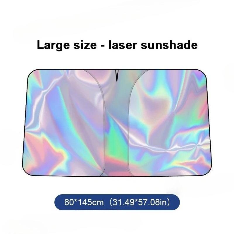 Car Windshield Sun Visor UV-Reflective Sun Shade Cooling Sun Protection Cover Summer Heat Shield Car Privacy Curtains