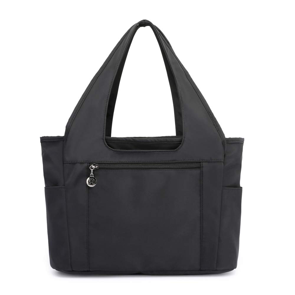 

Tote Nylon Gym Crossbody Large Mom Black [Yanaier] Bag, Mother s Bag, Women s, Waterproof, Wet/Dry Separation, Bag, Bag, A4, Capacity, Lightweight, чорний