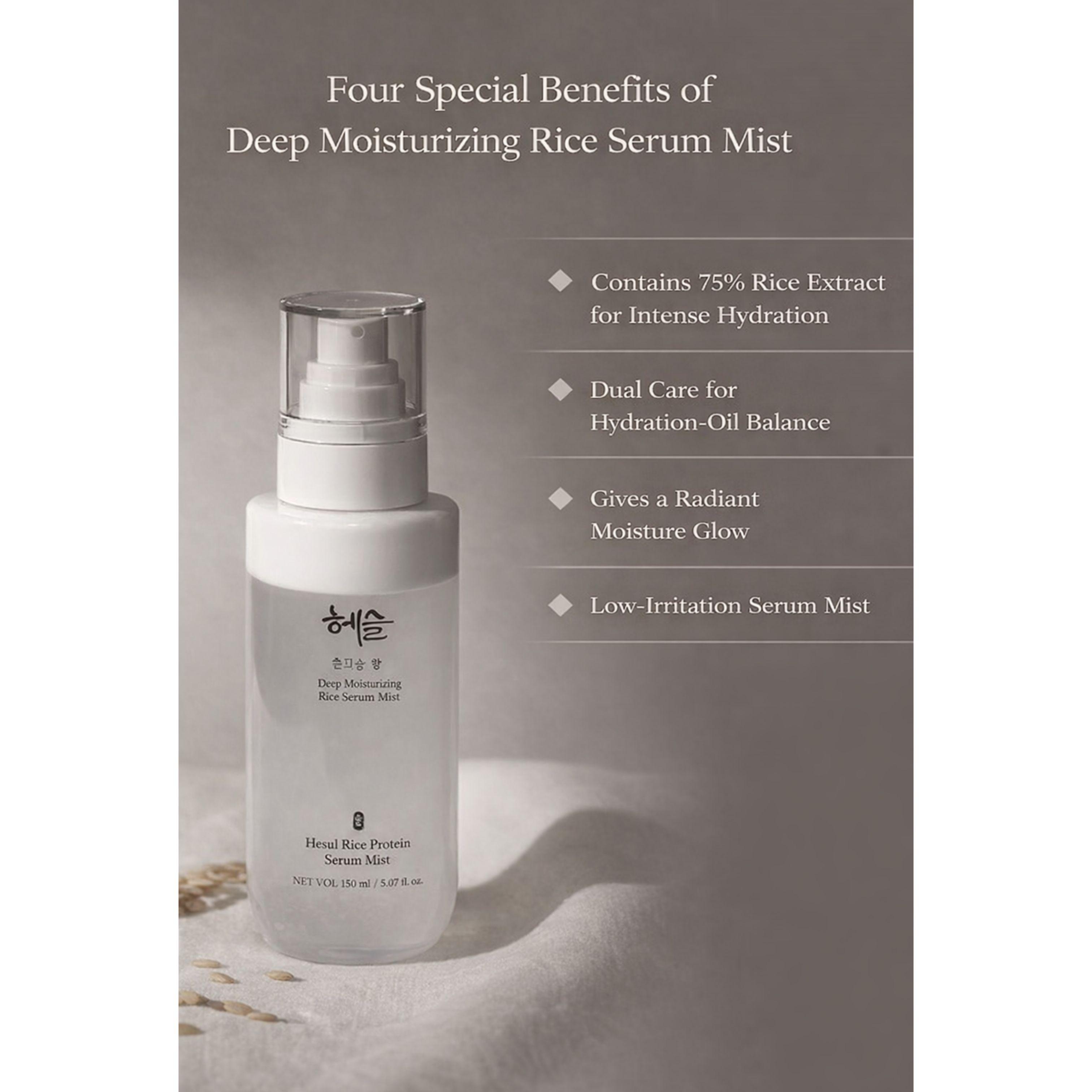 Hesul Deep Moisturizing Rice Serum Mist