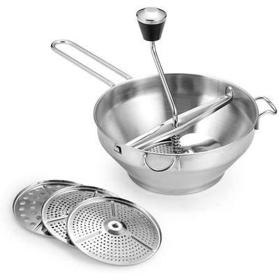 Tłuczek do ziemniaków Dyniowy Puree Warzywne Narzędzie do wyciskania Młynek ze stali nierdzewnej Owoce Narzędzia do rozdrabniania żywności Accesorios