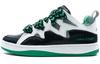 Men's Sneakers CANALSTREET x Kappa Collaboration, Puffy Shoes Low top Skateboard Shoes Unisex Black White