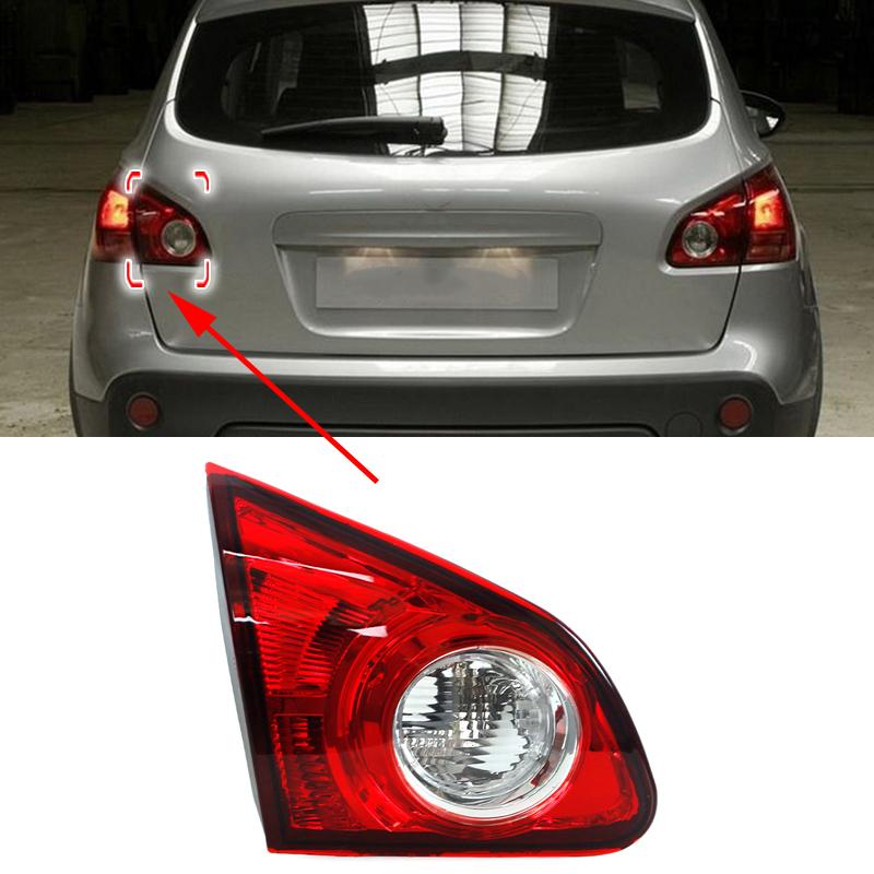 

Car Inside Rear Tail Light Signal Brake Lamp Without Bulb For Nissan Qashqai 2007 2008 2009 2010 Outside Taillight