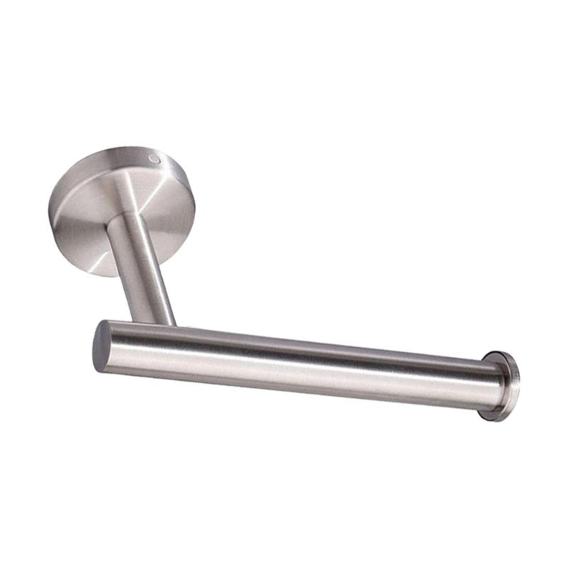 Rustproof Brush Tissue Paper Holders Wall Mount Screw Installation Bathroom Kitchen Space Saving Easy Cleaning
