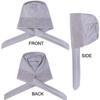 Long Tail Headscarf Hat Solid Color Hijab Caps Fashion Chemo Hat  for Women