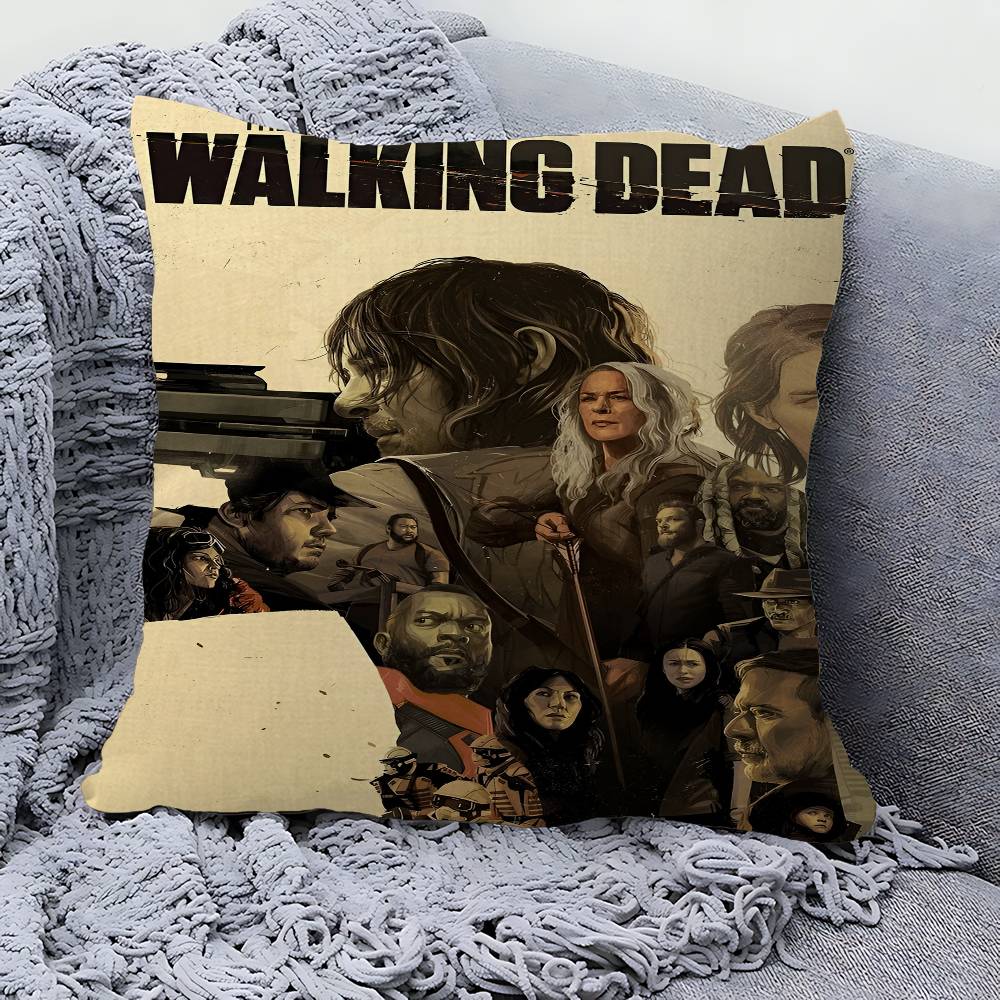 

T-The W-Walking D-Dead Pillowcase toon Gift Cushion Cover Bedroom Home Sofa Chair Seat Decor pillow case 30x30 cm