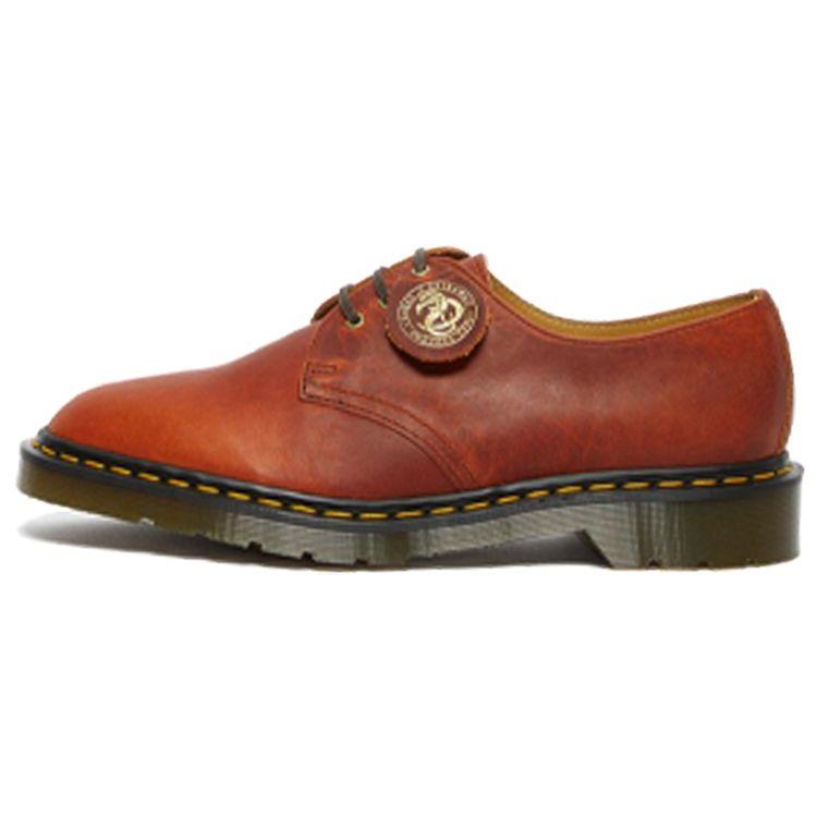 Dr. Martens 1461 Series Low Casual Leather Shoes Unisex Shoes Dark-Brown 26851205