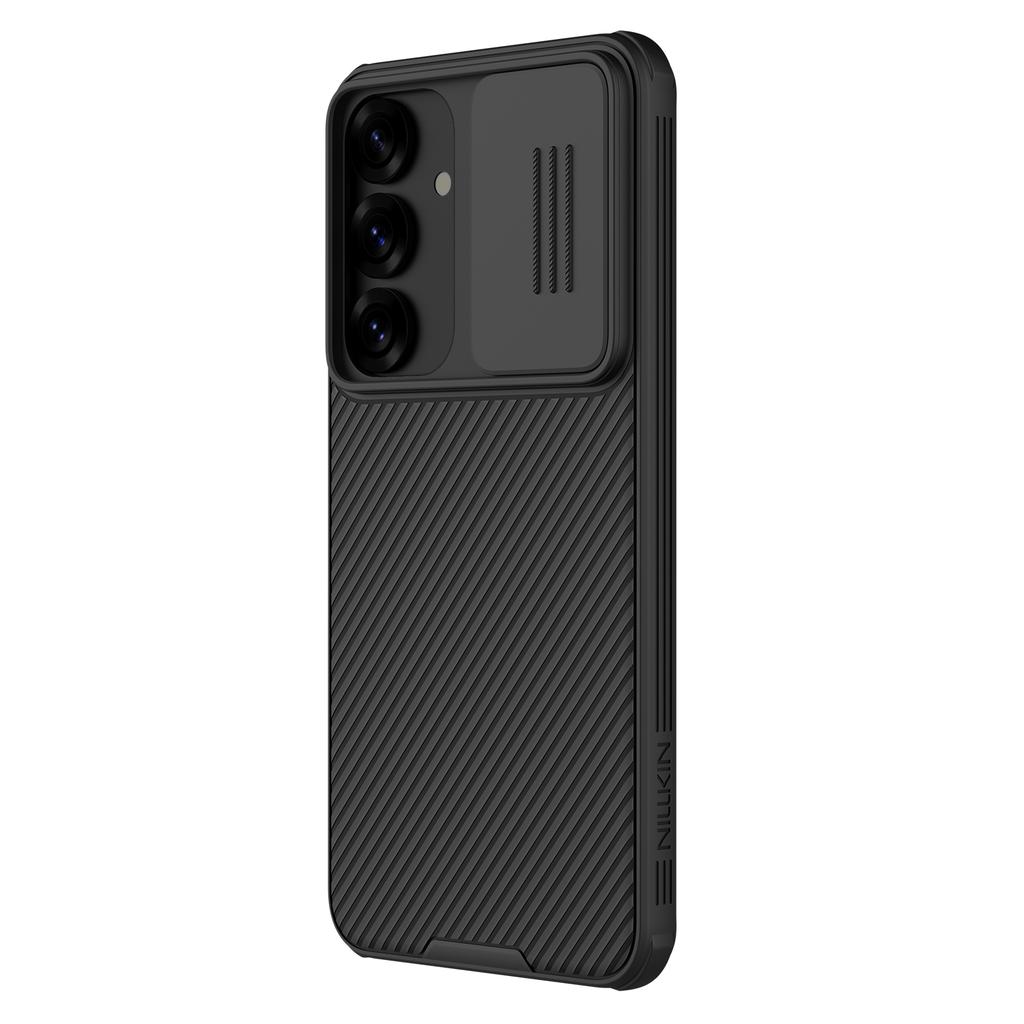 NILLKIN Camshield Pro Series for Samsung Galaxy S25 Case PC + TPU Slide Camera Lid Phone Cover