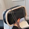 Foreign-style Texture Handbag Women's 2025 Autumn New Mao Retro Simple Foreign-style Commuter Chain Shoulder Messenger Bag