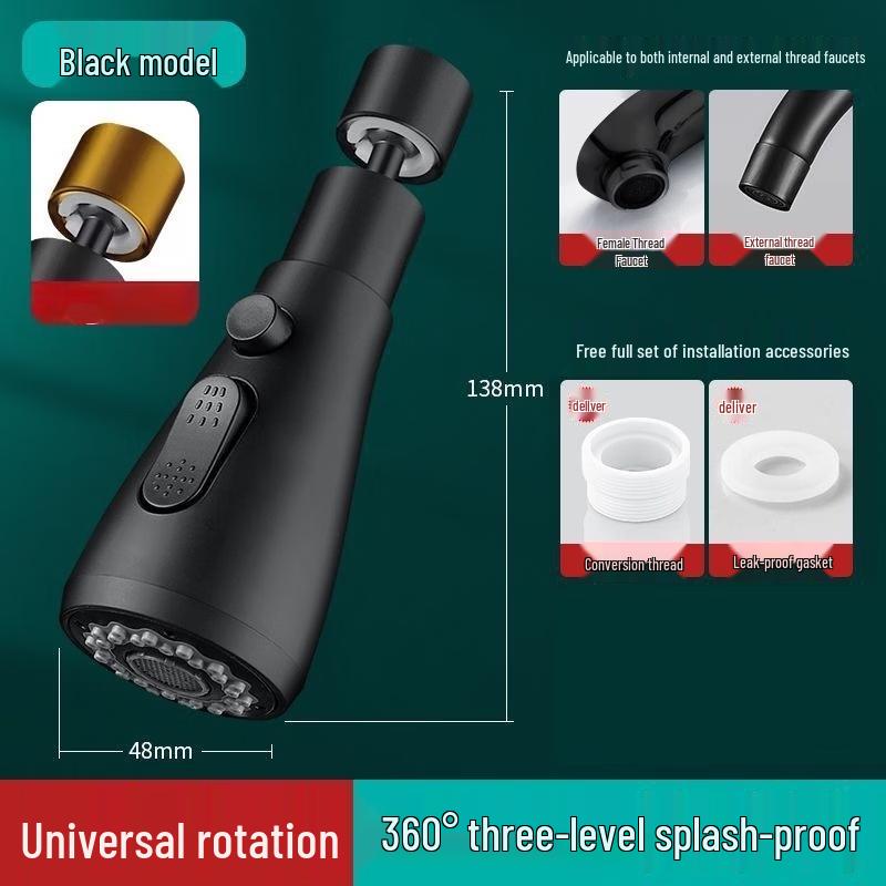 Kitchen Faucet Anti-Splash Extender