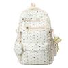 Schoolbag1011 new backpack simple polka dot commuter versatile backpack light fashion high school students large capacity schoolbag