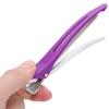 12pcs Makeup Duckbill Hair Clip Hairdressing Partition Sectioning Clips (Blue Purple)