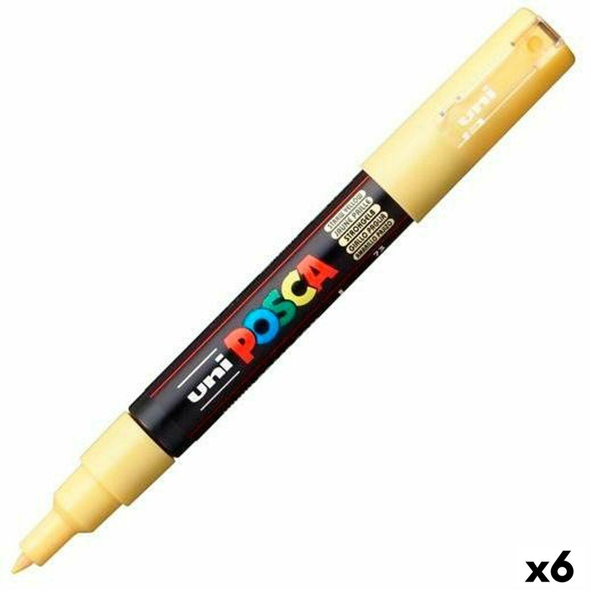 

Желтые маркеры POSCA PC-1M (6 единиц)