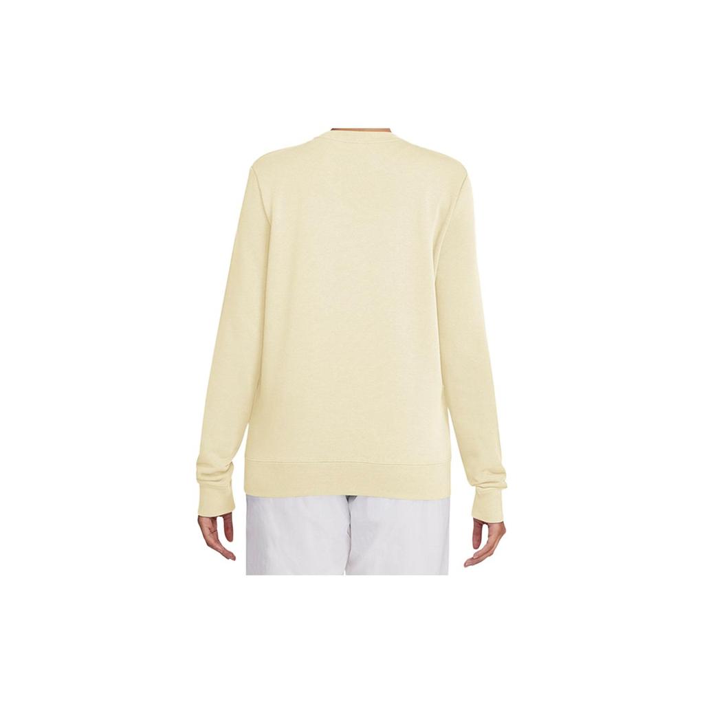 Nike Swoosh "Coconut Milk/Amber Brown/White" sweatshirt Women's FN3629-113