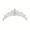 Crystal Crown Tiara With Comb Rhinestone Prom Diadem Headband For Women Bridal Wedding Hair Accessories Jewelry Tiara And Crowns