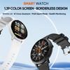 LIGE High-definition Round Screen Fashionable Smartwatch Bluetooth Call Sports  Waterproof Smartwatch Health Monitoring Smart Bracelet Men Smartwatch