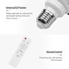 45W E27 LED Bulb Video Light Bi color 3000K 6000K with Remote Control Wide Voltage AC110 235V for Studio Portrait