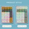 21 Key Numeric Keypad Ergonomic Lightweight Digital Keyboard Corded Bluetooth-compatible 2.4G Wireless Number Keypad