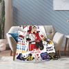 Heated Rivalry Blankets Hockey Romance Fleece Vintage Warm Throw Blankets for Home  Winter