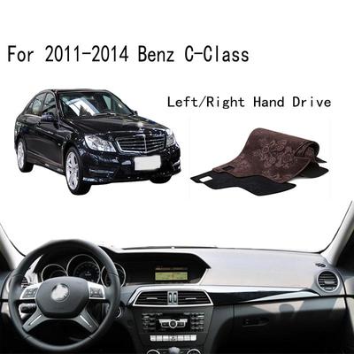 Pro Benz Třída C 2011-2014 C350 C320 C300 C260 W204 Kryt palubní desky Stínítko přístrojové desky Dekorace