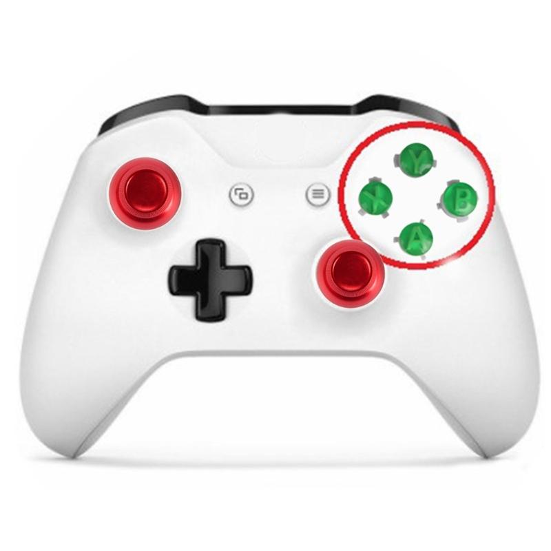 2 buc din aliaj de aluminiu Joystick capac culbutor Capac ciupercă pentru P5 P4 XB One Game Controller Accesoriu de reparație de schimb