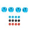 Hex Wheel Hub Adapter 8MM Thickness Aluminum Alloy Long Lasting 4.0mm Hole for SCX10 CC01 WRAITH 900